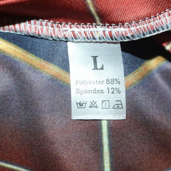 Spiderman long sleeve men's large shirt 88% polyester/12% spandex - Picture 3 of 3